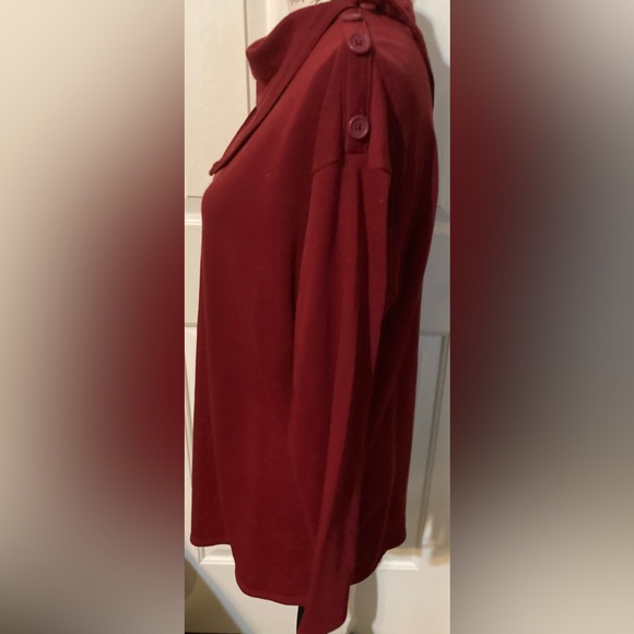 NWOT Ladies Size L Time and Tru Long Sleeve Shirt - Picture 3 of 14